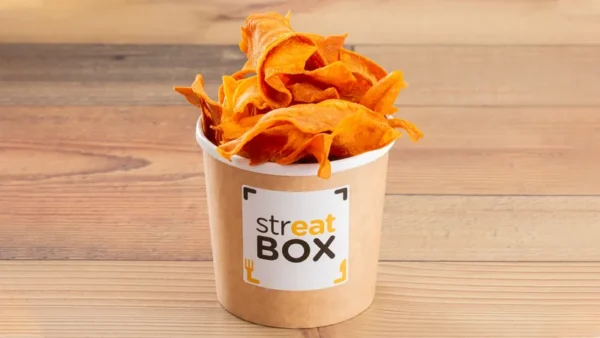 Édesburgonya chips